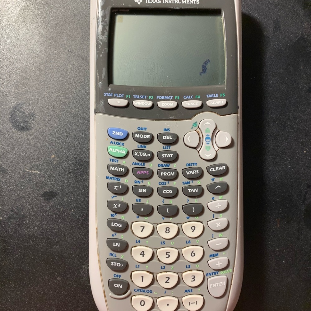 TI 84 Plus Silver Edition Graphing Calculator